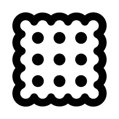 Sıcak kahveyle çiftleştirilmiş bisküvi.