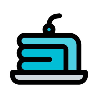 Tatlı olarak servis edilen lezzetli pasta..