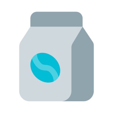 Taze kavrulmuş kahve çekirdekleri paketlendi.