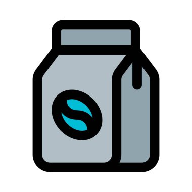 Taze kavrulmuş kahve çekirdekleri paketlendi.