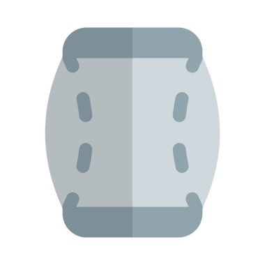 Kahve kavanozu emniyet için poşete konur.