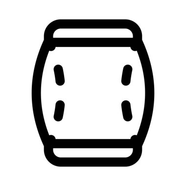 Kahve kavanozu emniyet için poşete konur.