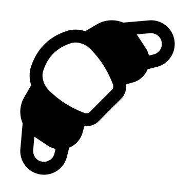 Kahvaltıda yemek için kruvasan..