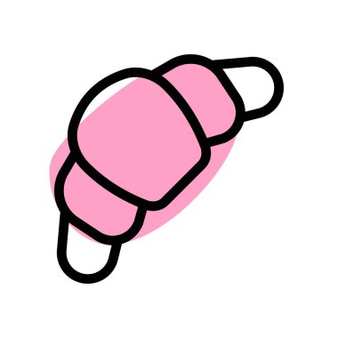 Kahvaltıda yemek için kruvasan..