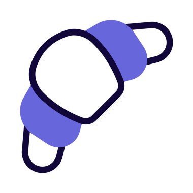 Kahvaltıda yemek için kruvasan..