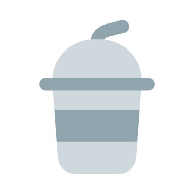 Çöp öğütücüsünde servis edilen buz gibi frappe..