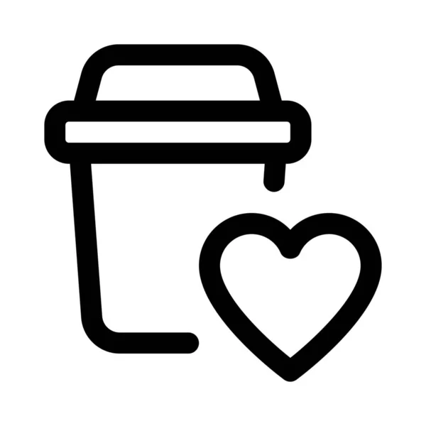 Coffee Beverage Favorite Many People — Stock Vector