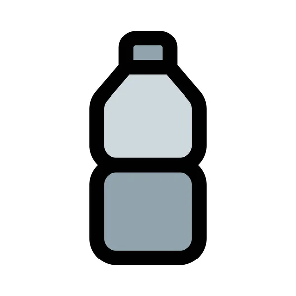 Botella Agua Mineral Envase Pequeño — Vector de stock