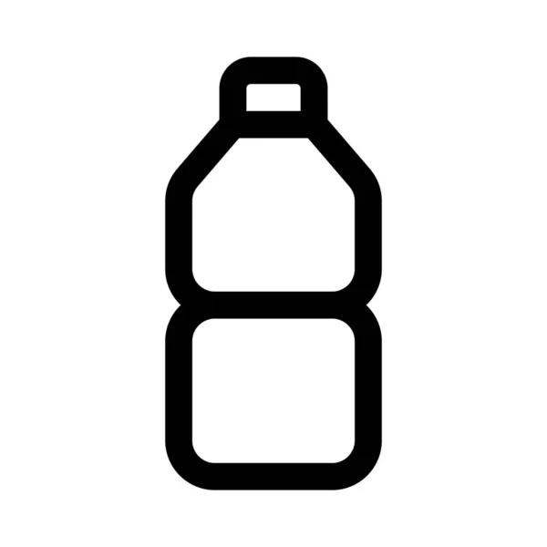 Бутылка Минеральной Воды Небольшой Упаковке — стоковый вектор