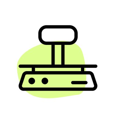 Süpermarketler denge makineleriyle çalışır.