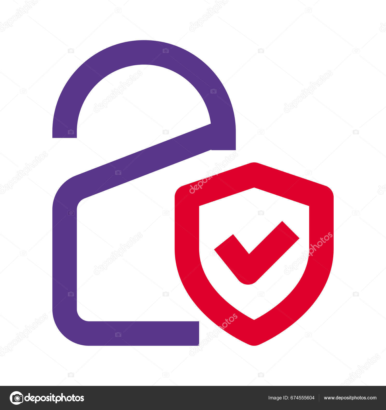 Secure Price Tag Encryption Stock Vector by 674555604