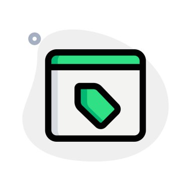 Web tarayıcısında yürütülen pencere alışverişi.