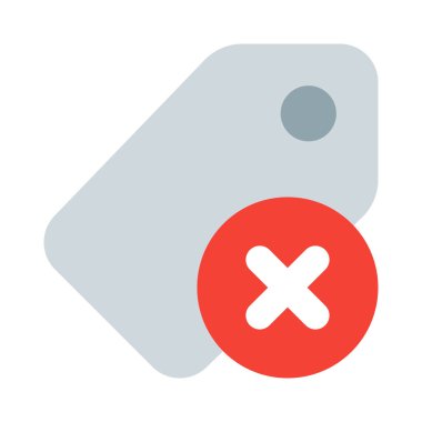 Bir üründen fiyat etiketi kaldırılıyor.