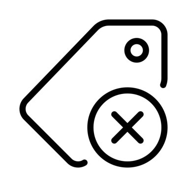 Bir üründen fiyat etiketi kaldırılıyor.