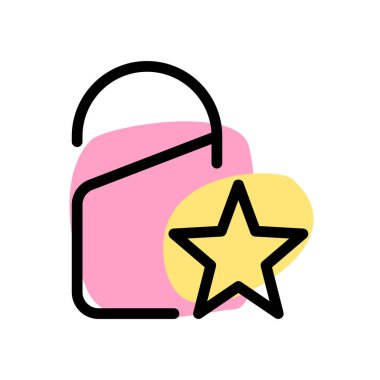 Büyük bir indirim için yıldız şeklindeki fiyat etiketi.