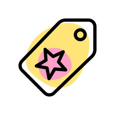 En çok izlenen işletme için yıldız etiketi.