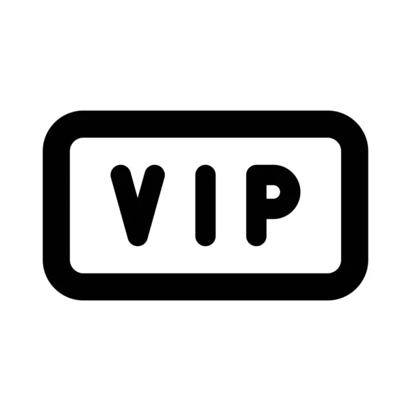 Odznaka Oferowana Dalszych Zakupów Vip — Wektor stockowy