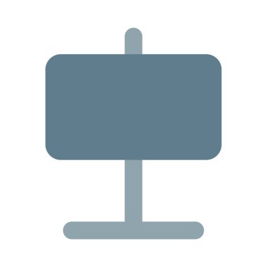 Reklam için kullanılan reklam panosu afişi.