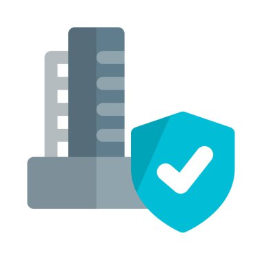 Bina ateşe dayanıklı malzemelerle korunuyor..