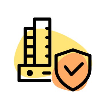 Bina ateşe dayanıklı malzemelerle korunuyor..