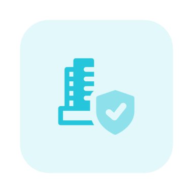 Bina ateşe dayanıklı malzemelerle korunuyor..