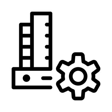 Yeni bir ortama sahip sanayi binası.