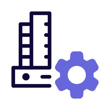 Yeni bir ortama sahip sanayi binası.