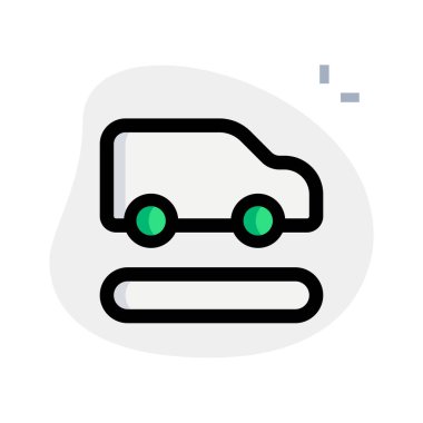 Araç üretmek için otomatik montaj hattı.