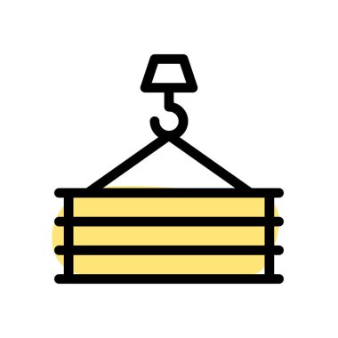 Otomatik vinç kancası taşıma paketi.