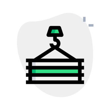 Otomatik vinç kancası taşıma paketi.