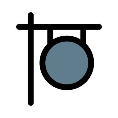 Atlı tezgahta asılı duran yuvarlak istifçilik.