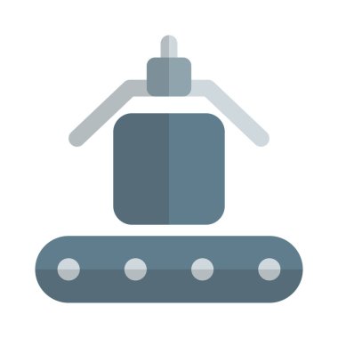 Taşıyıcı bant ambalaj ürünleri için kullanılır.