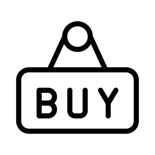 Bevásárlással Kapcsolatos Hirdetések Boltokban — Stock Vector