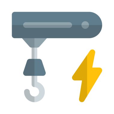 Geniş kapasiteli ağır bir vinç..