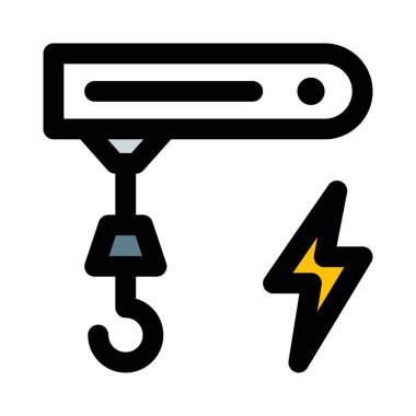 Geniş kapasiteli ağır bir vinç..