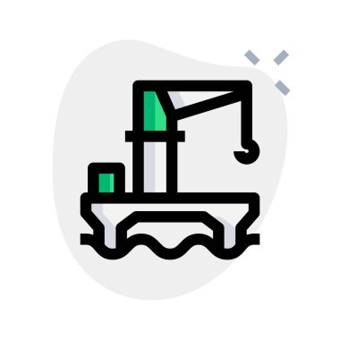 Yüzey madenciliği için kullanılan ağır ekipman.