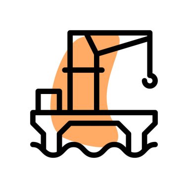 Yüzey madenciliği için kullanılan ağır ekipman.