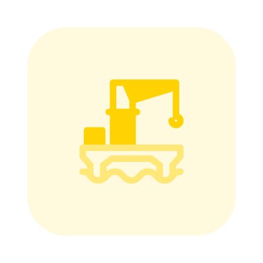 Yüzey madenciliği için kullanılan ağır ekipman.