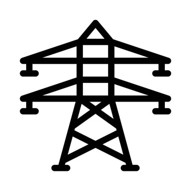 Yüksek voltaj sinyalleri iletmek için kullanılan elektrik kulesi.