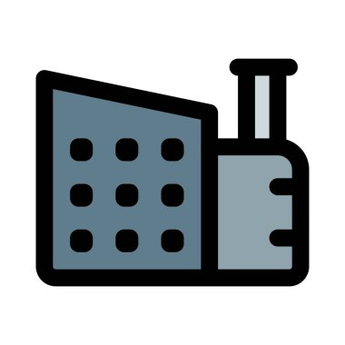 Mallar veya montaj için seri üretim tesisi.