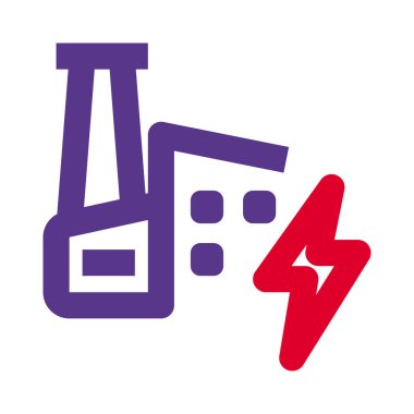 Endüstriyel tesis için elektrik gerekli.