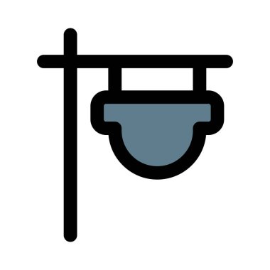 Müşterileri çekmek için asılan ilginç bülten.