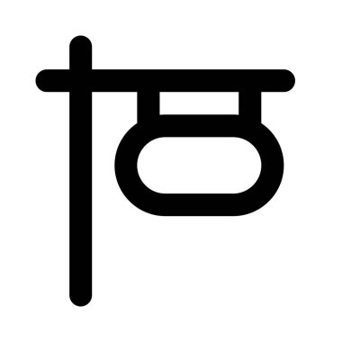 Yol kenarı tabelasını destekliyor.