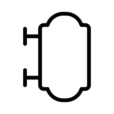 Otel tabelası duvara asılmış..