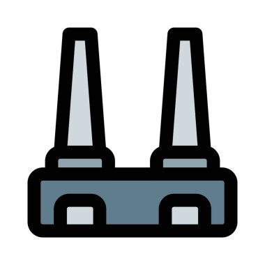 Ağır ekipmanlar için üretim tesisi.