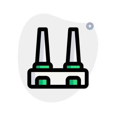 Ağır ekipmanlar için üretim tesisi.