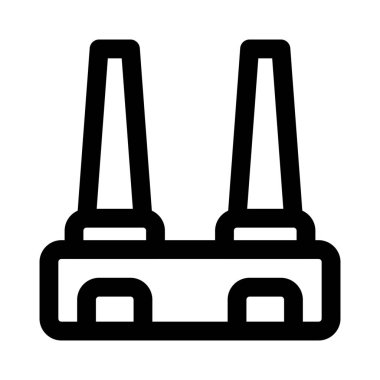 Ağır ekipmanlar için üretim tesisi.