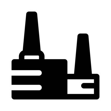 Üretim endüstrisi dış bölgede yer almaktadır.