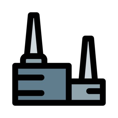 Üretim endüstrisi dış bölgede yer almaktadır.