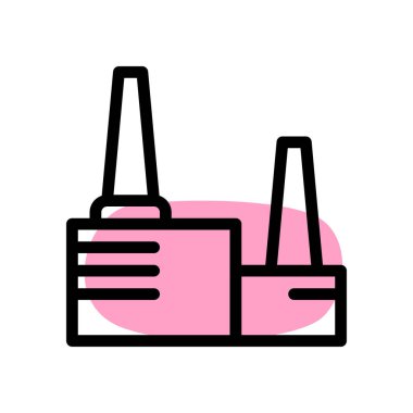 Üretim endüstrisi dış bölgede yer almaktadır.